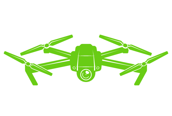 Small green hot sale drone